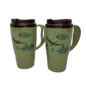 Pair of Tim Horton Travel Mugs 16 oz each